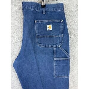 Carhartt FR Jeans Mens 40x34 Carpenter Pants Fire Resistant 2112 CAT 2 Workwear